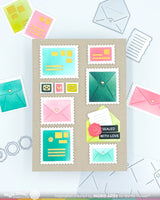 Postage Collage Envelope Die