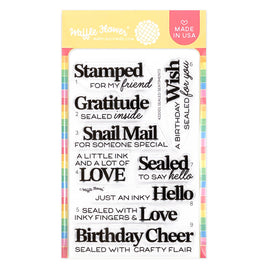 Sealed Sentiments - Clear Stamp