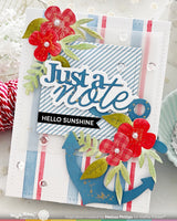 Just a Note Word Die