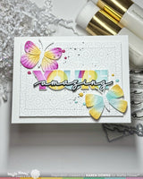 Overlapping You're - Die-n-stencil