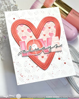 Overlapping Love - Die-n-stencil