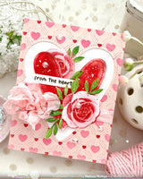 Overlapping Love - Die-n-stencil