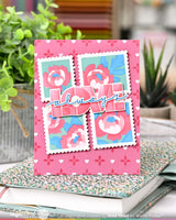 Overlapping Love - Die-n-stencil