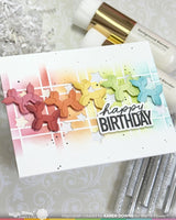 Picnic Plaid - Waffle Flower Stencil