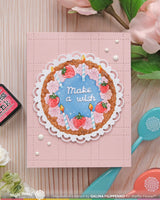 Cake Focal - Waffle Flower Die-N-Stencil