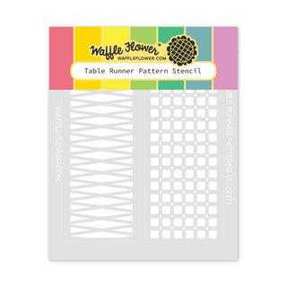 Table Runner Pattern - Stencil