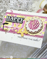 Table Add-on Cake - Waffle Flower Cutting Die