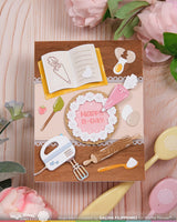 Table Add-on Cake - Waffle Flower Cutting Die