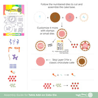 Table Add-on Cake - Waffle Flower Cutting Die