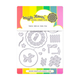 Table Add-on Cake - Waffle Flower Cutting Die