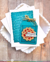 Grateful Heart Sentiments - Clear Stamp