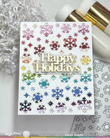 Snowflake Background - Die