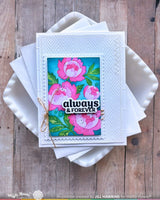 Love You More Sentiments  -  Clear Stamp