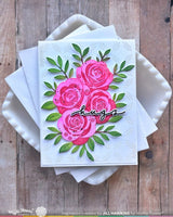 Rose Bouquet - Stencil