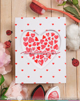 Inlaid Hearts - Die-n-stencil