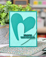 Double Stitched Hearts - Die