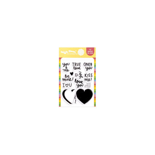 Shape of My Heart -  Clear Stamp
