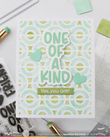 Happy Circles Stencil