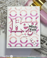 Happy Circles Stencil