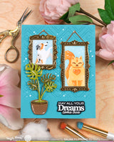 Postage Collage Frames Die