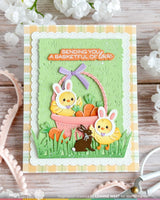 Postage Collage Egg Hunt Icons - Die