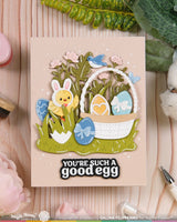 Postage Collage Egg Hunt Icons - Die