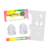 Basketful of Bunny Duo - Die-n-stencil