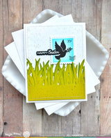 Postage Collage Easter Silhouettes - Clear Stamp