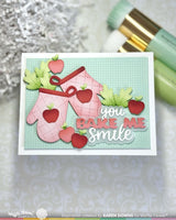 Bake Me Happy Word -  Waffle Flower Cutting Die