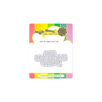 Bake Me Happy Word -  Waffle Flower Cutting Die