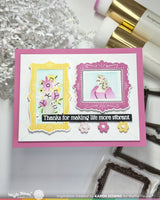 Postage Collage Picture Perfect - Stencil