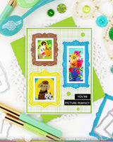 Postage Collage Picture Perfect - Stencil