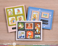 Postage Collage Picture Perfect - Stencil
