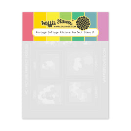 Postage Collage Picture Perfect - Stencil