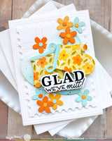 A7 Piercing Texture -  Waffle Flower Cutting Die