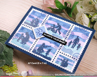 Mom & Dad Sentiments - Clear Stamp