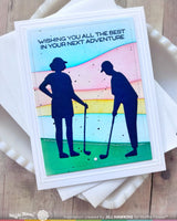 Retirement Sentiments - Clear Stamp