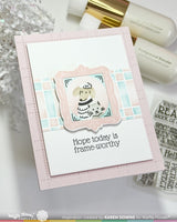 Postage Collage Frames - Clear Stamp & Die Combo