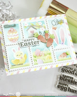 Egg Hunt Sentiments - Clear Stamp & Die Combo