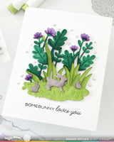 Basketful Sentiments - Clear Stamp & Die Combo