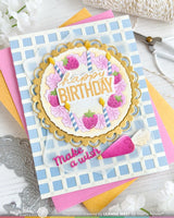 Mixed Sentiments -  Waffle Flower Clear Stamp & Die Combo
