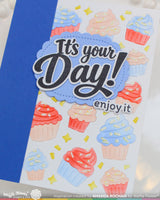 Your Day Sentiments - Clear Stamp & Die Combo