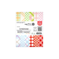 Berry Sweet Gingham - 4.25X5.5 Paper Pad