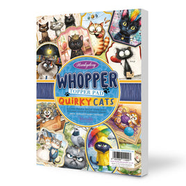 Whopper Topper Pad - Quirky Cats