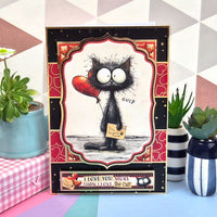 Whopper Topper Pad - Quirky Cats