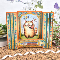 Whopper Topper Pad - Quirky Cats
