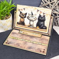 Whopper Topper Pad - Quirky Cats