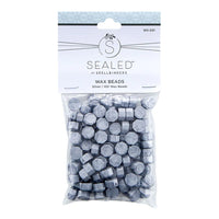 Silver - Wax Beads from The Sealed by Spellbinders Collection
