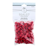 Red - Wax Beads from The Sealed by Spellbinders Collection