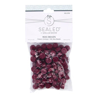 Classic Crimson - Wax Beads from The Sealed by Spellbinders Collection